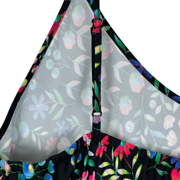Cynthia Rowley x The Drop Floral Slip Dress – Size Large - Picture 7 of 12